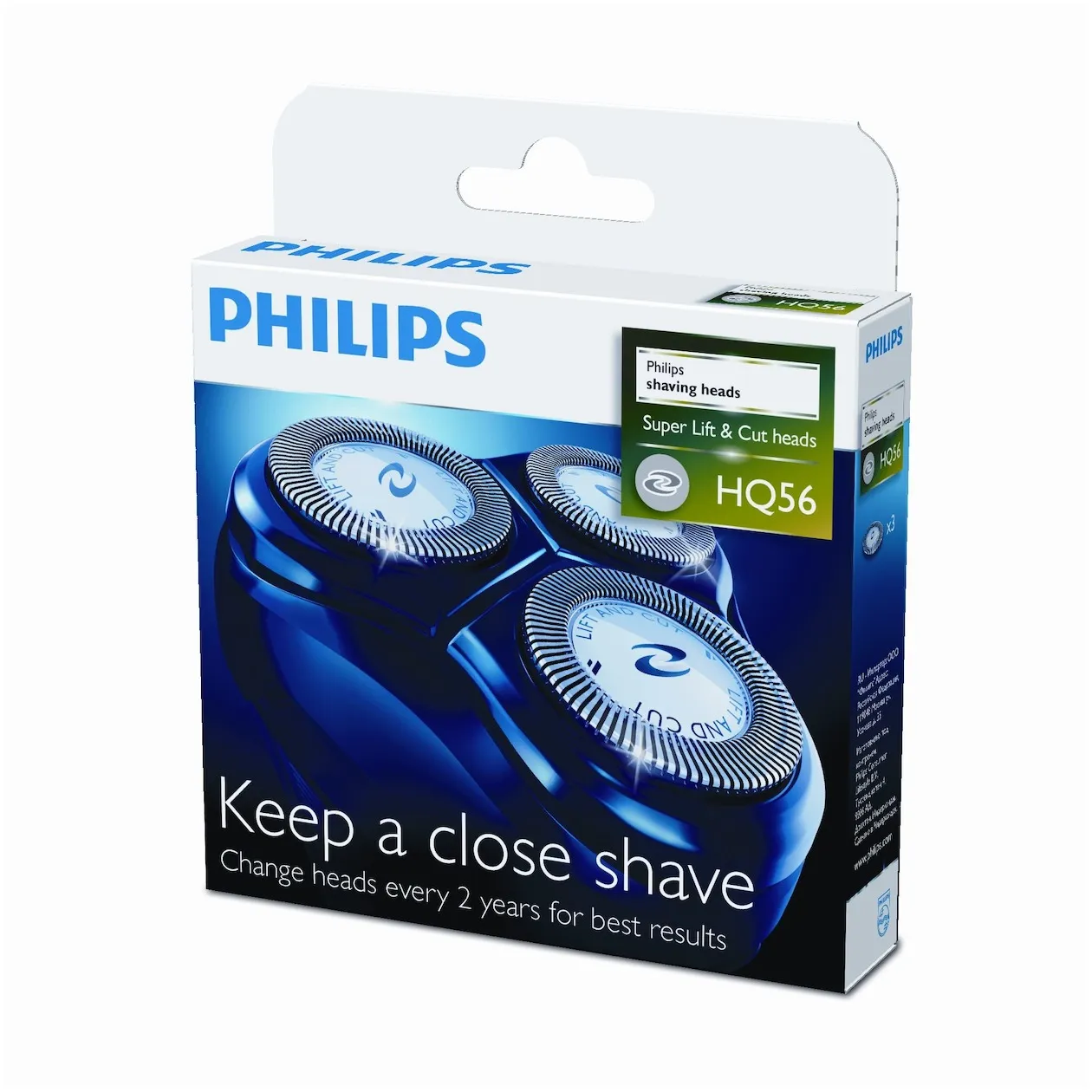 Philips HQ56/50 Blauw