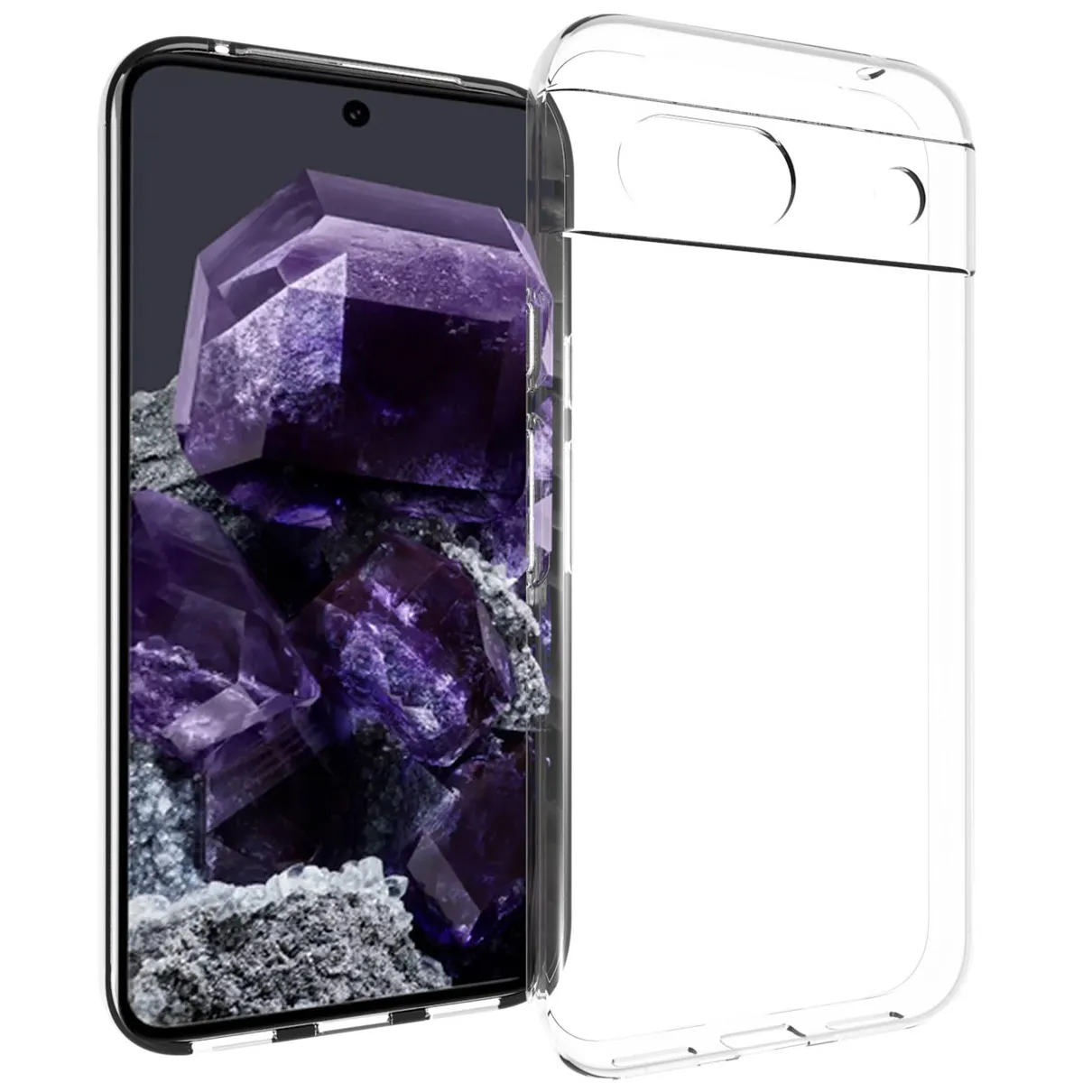 Accezz Clear Backcover Google Pixel 8a Transparant