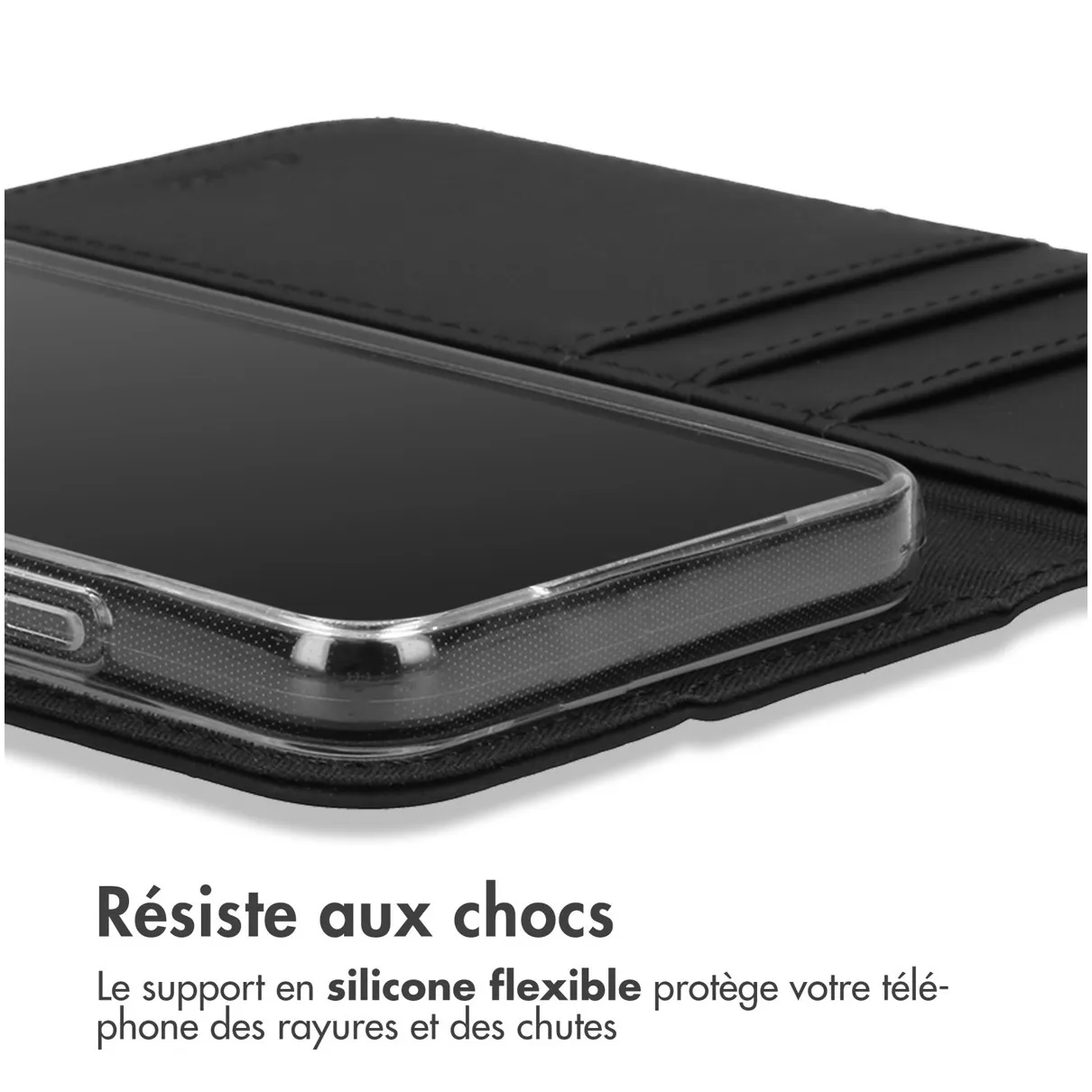 Accezz Wallet Softcase Bookcase Samsung Galaxy A14 (5G/4G) Zwart