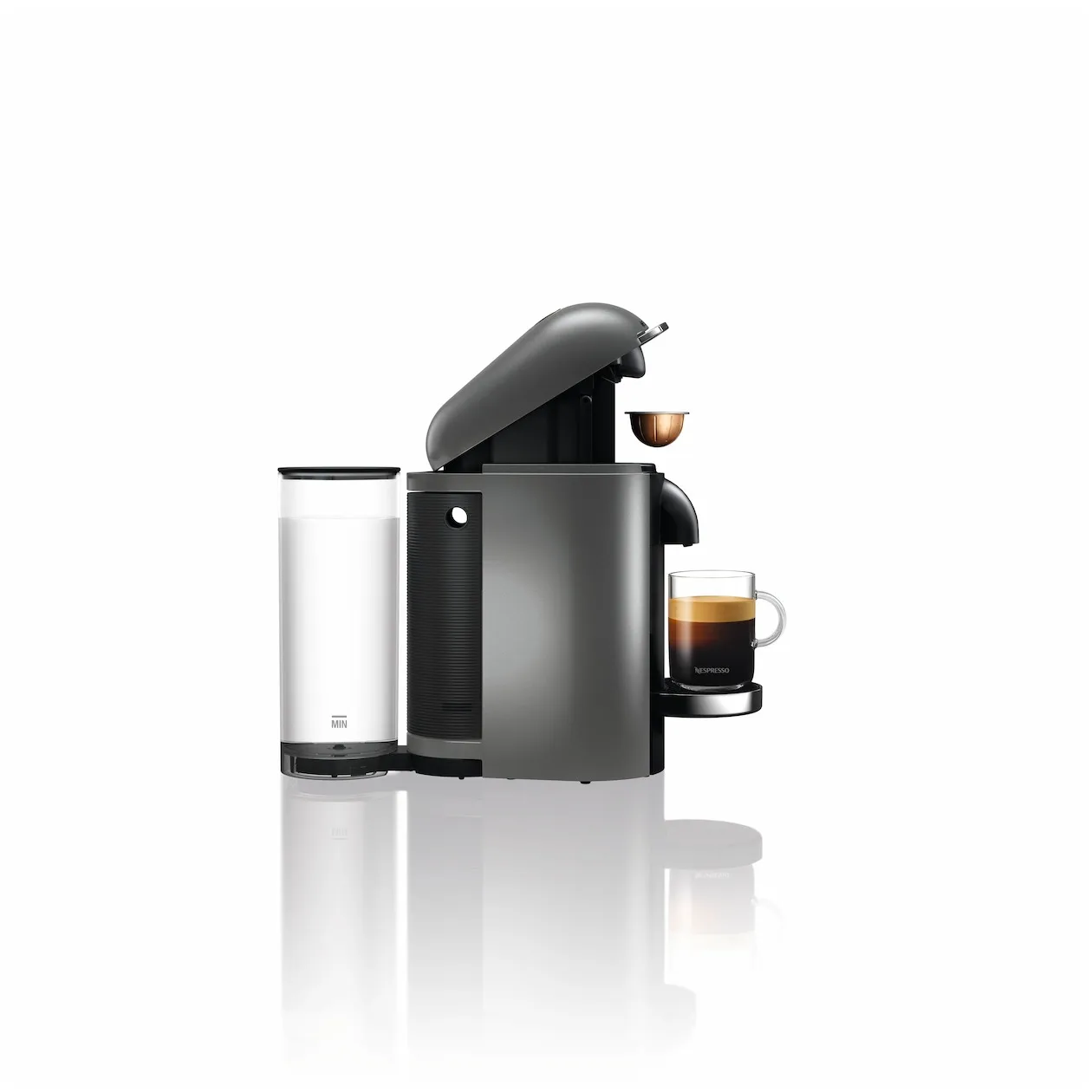 Krups Nespresso Vertuo Plus deLuxe XN900T Titanium