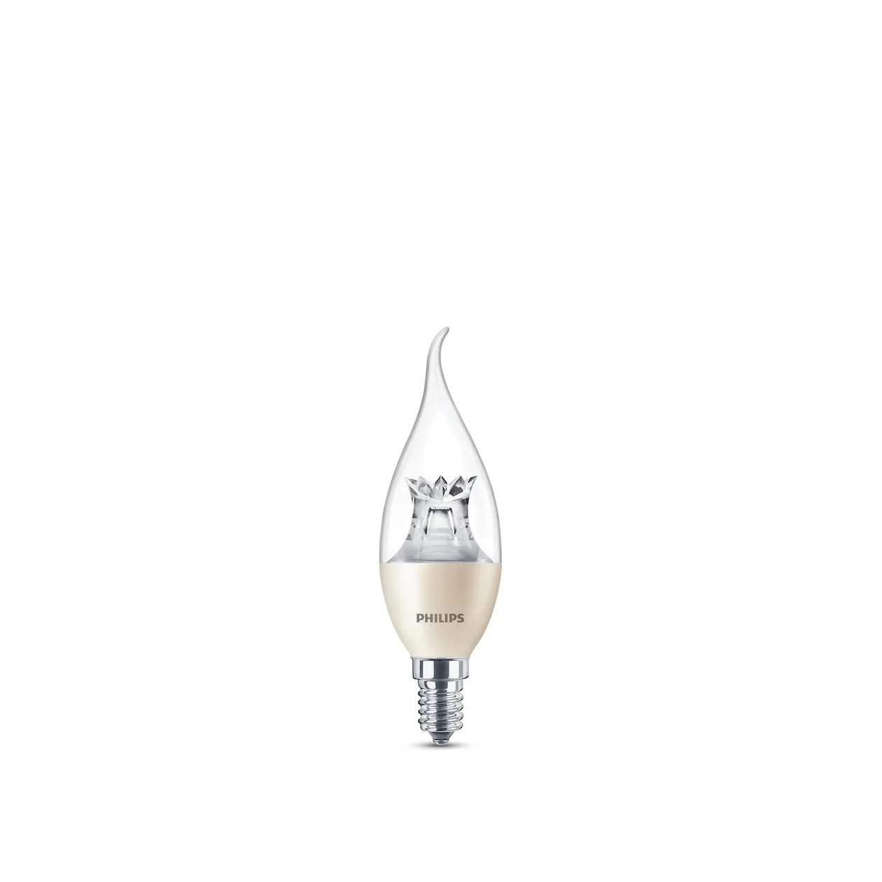 Philips LED lamp E14 4W 250Lm druipkaars helder dimbaar