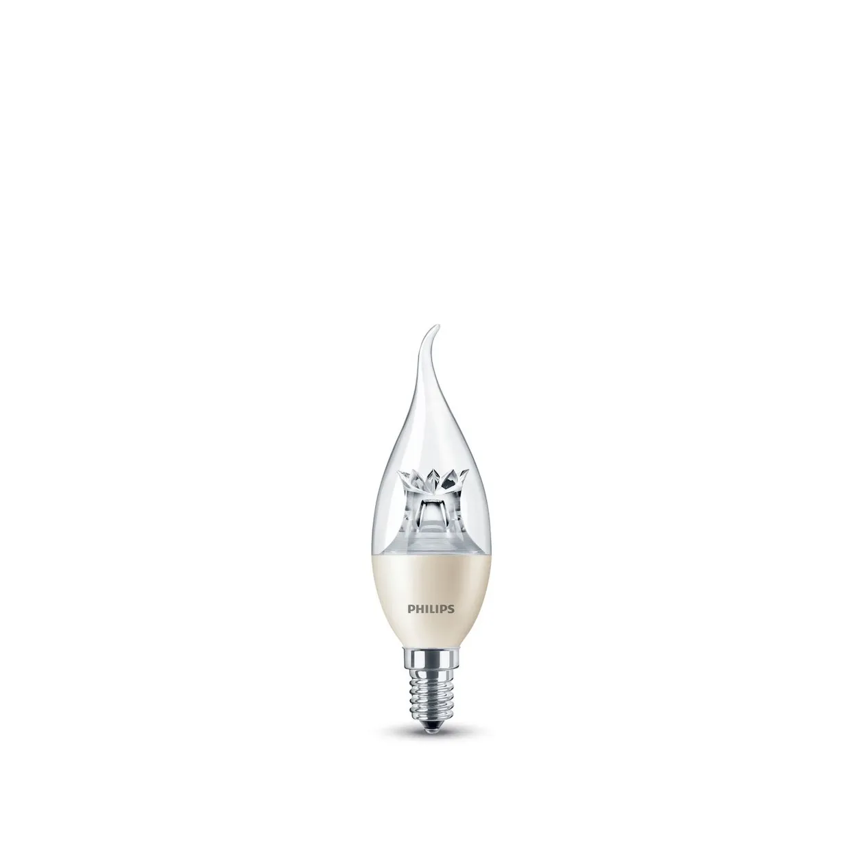 Philips LED lamp E14 4W 250Lm druipkaars helder dimbaar