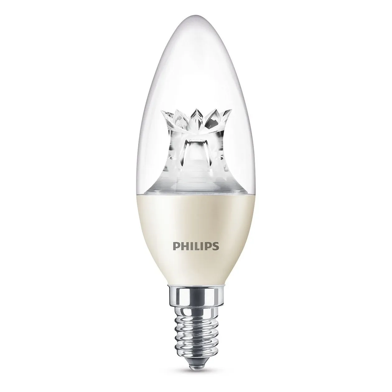 Philips LED lamp E14 4W 250Lm kaars helder dimbaar