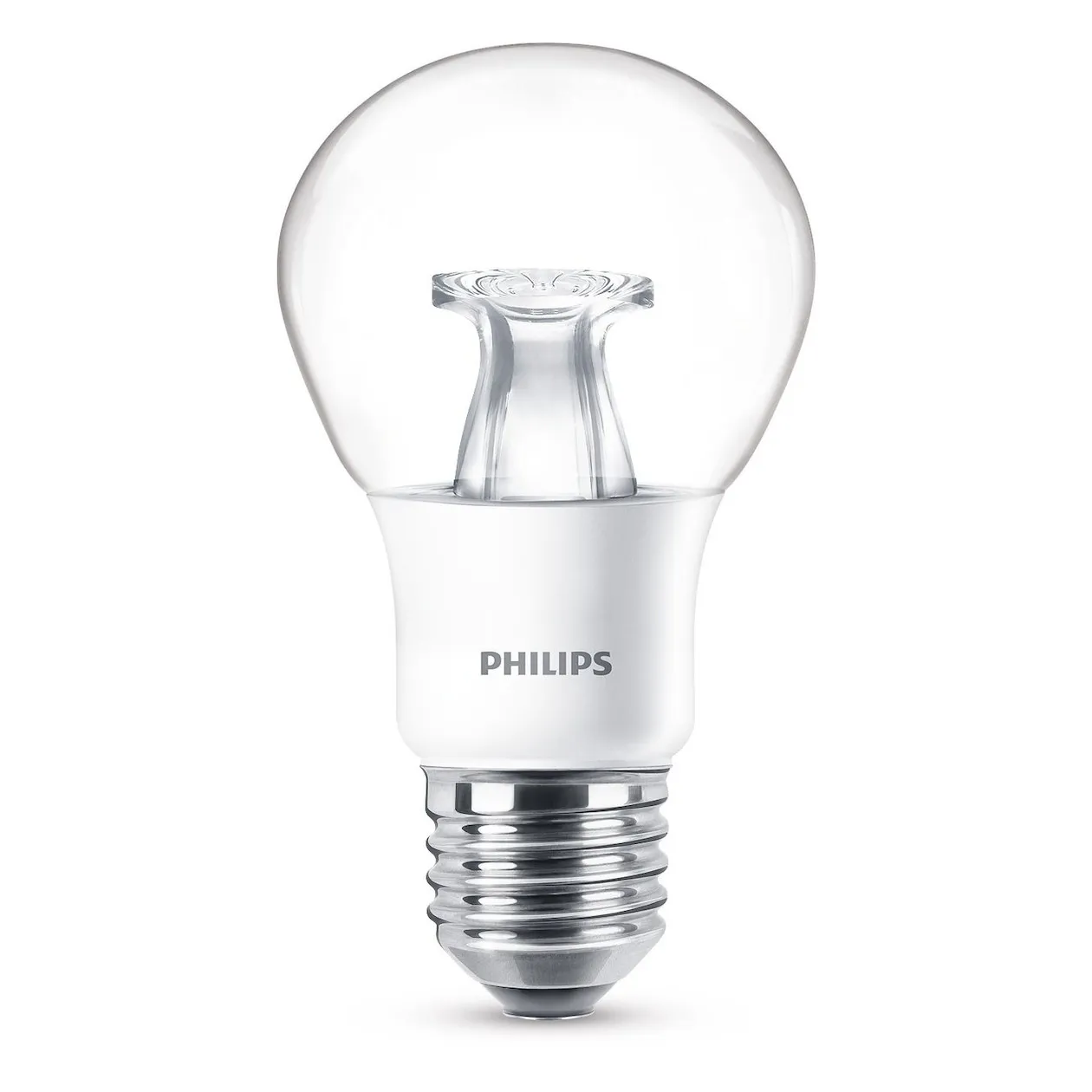 Philips LED lamp E27 6W 470Lm peer helder dimbaar