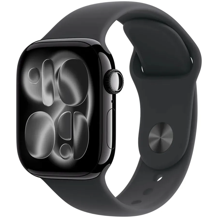 Apple Watch Series 11 GPS 42mm Jet Black Aluminium Case met Black