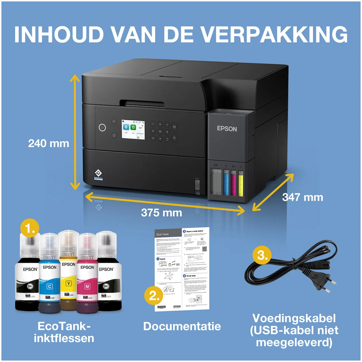 Epson EcoTank ET-3950 All-in-one inkjet printer kopen? | Expert.nl