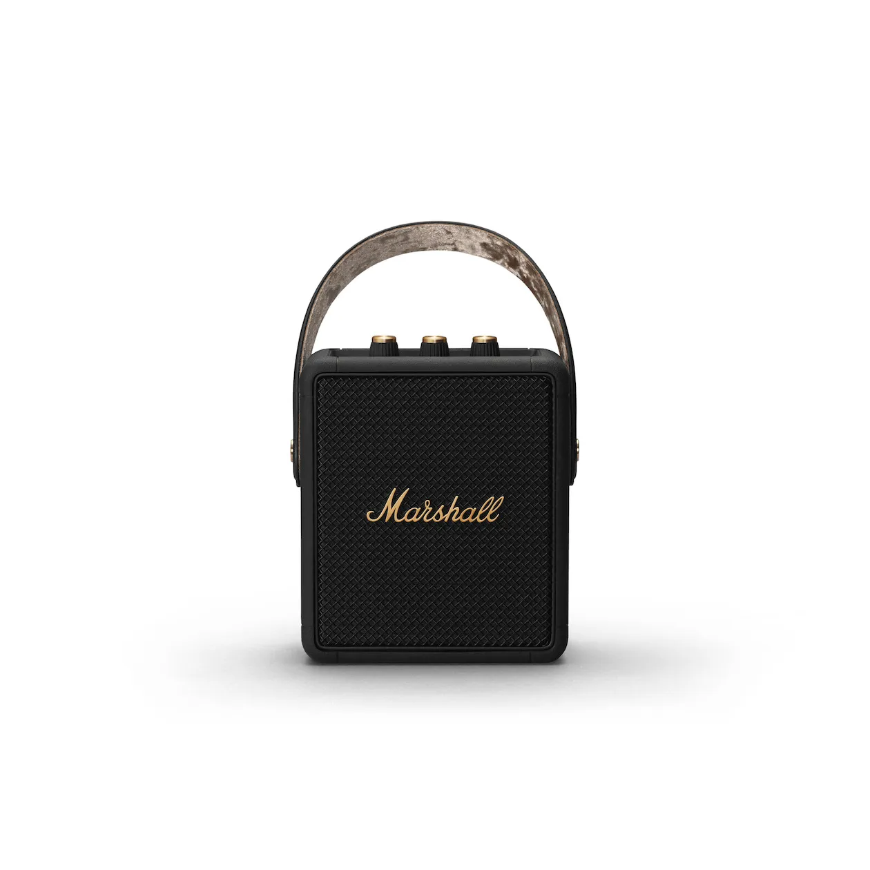 Marshall Stockwell II Zwart/goud Bluetooth speaker kopen? | Expert.nl