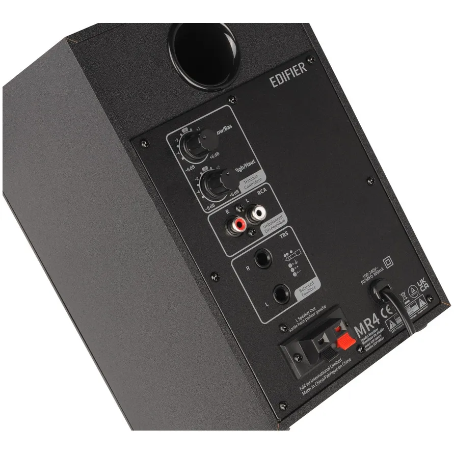 Edifier MR4 - 2.0 Zwart PC speaker kopen? | Expert.nl