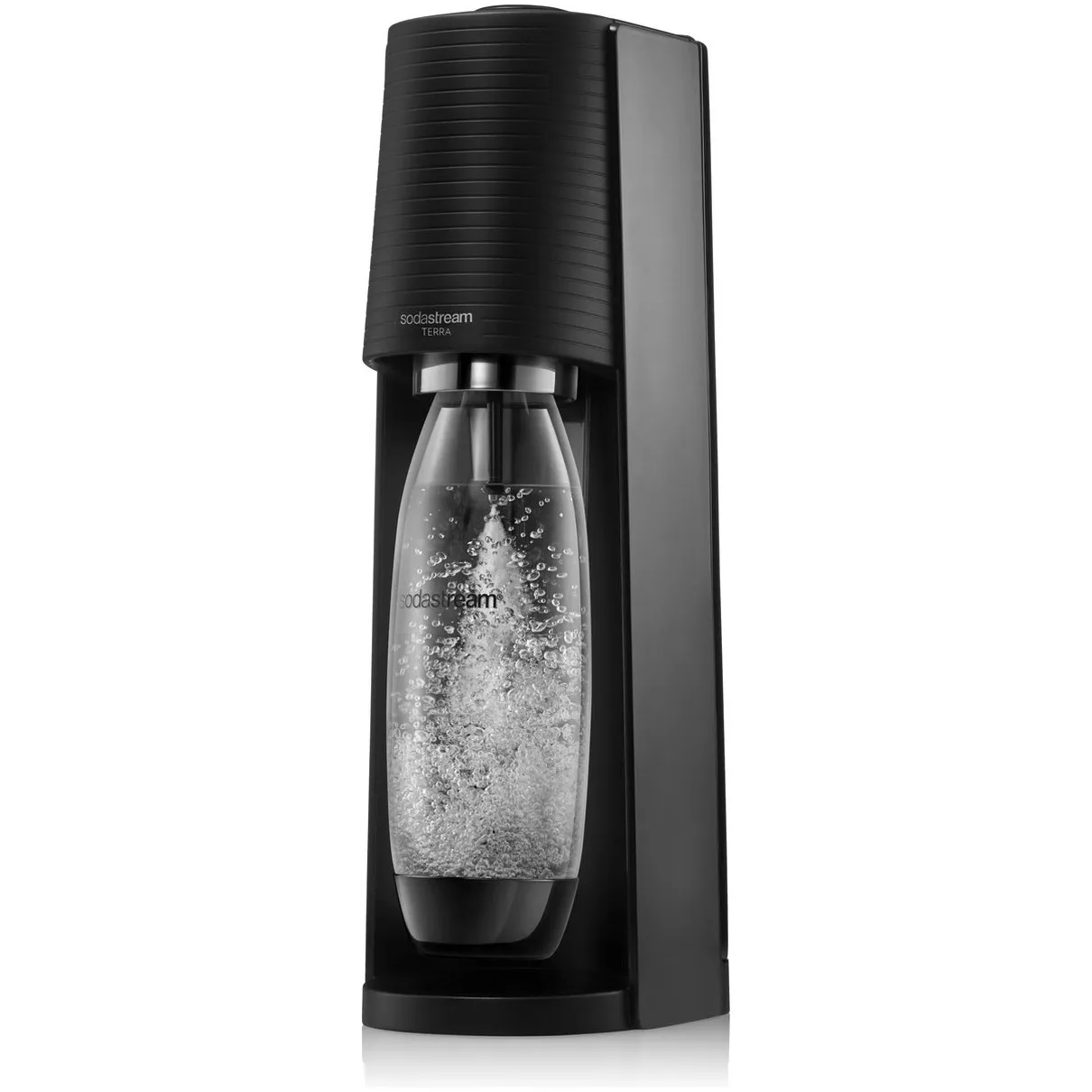 Sodastream TERRA Bruiswatertoestel Starterkit Zwart Waterkan Sodastream TERRA Bruiswatertoestel Starterkit Zwart Waterkan