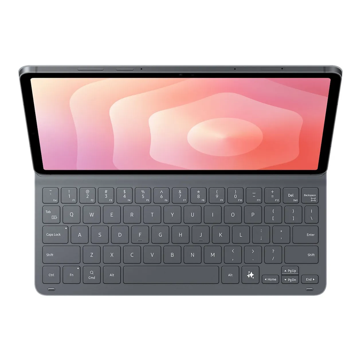 Samsung Book Cover Keyboard Slim voor Tab S11 Zwart Tablethoesje