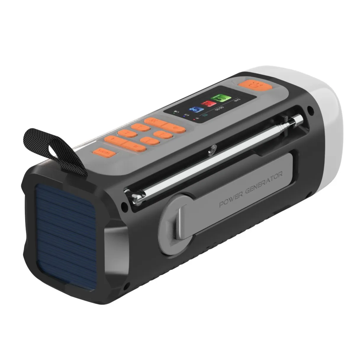 Marmitek RESQ 200 draagbare nood radio en lamp met DAB , FM, Bluetooth en alarm | Denk Vooruit - Crisis - Vluchttas - Nood radio / lamp | De Marmitek RESQ 200 draagbare nood radio en lamp met DAB , FM, Bluetooth en alarm | Denk Vooruit - Crisis - Vluchttas - Nood radio / lamp | De