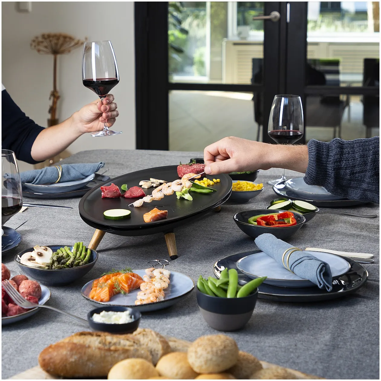 Amazon.com: ZXLPHA Folding Dining Table with Storage Rack