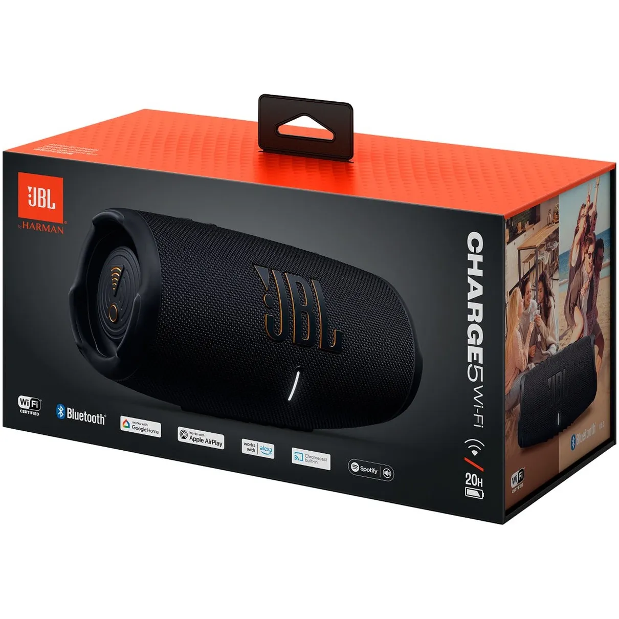JBL Charge 5 Wi-Fi Zwart Bluetooth speaker kopen? | Expert.nl