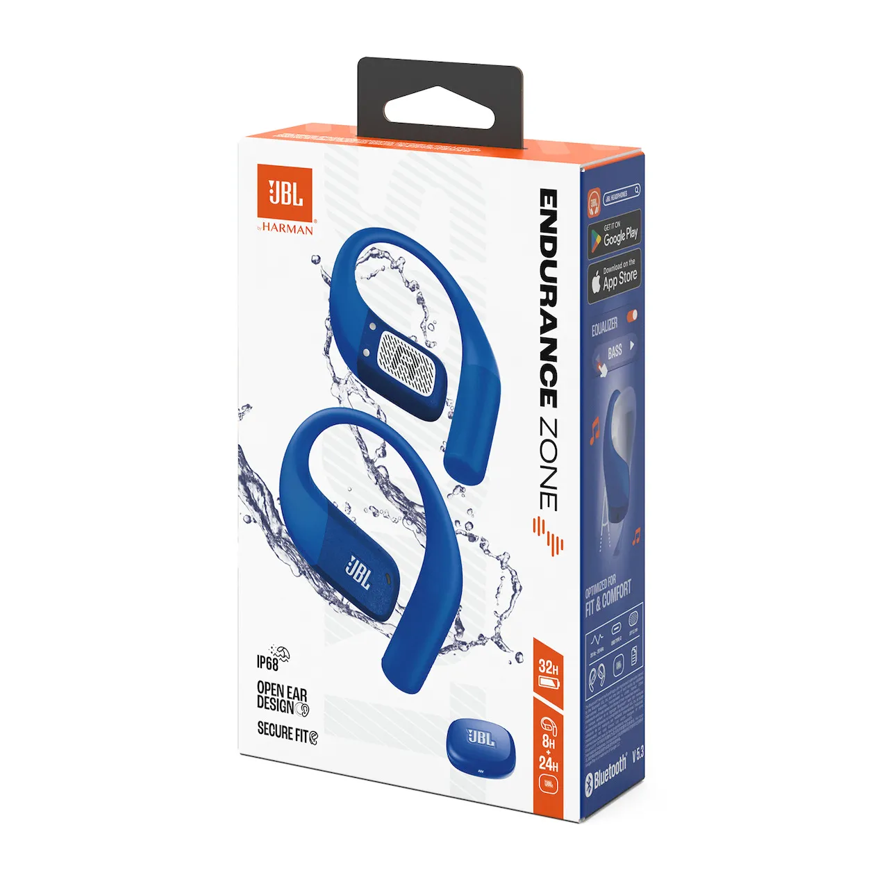 JBL Endurance Zone Blauw In-ear oordopjes kopen? | Expert.nl