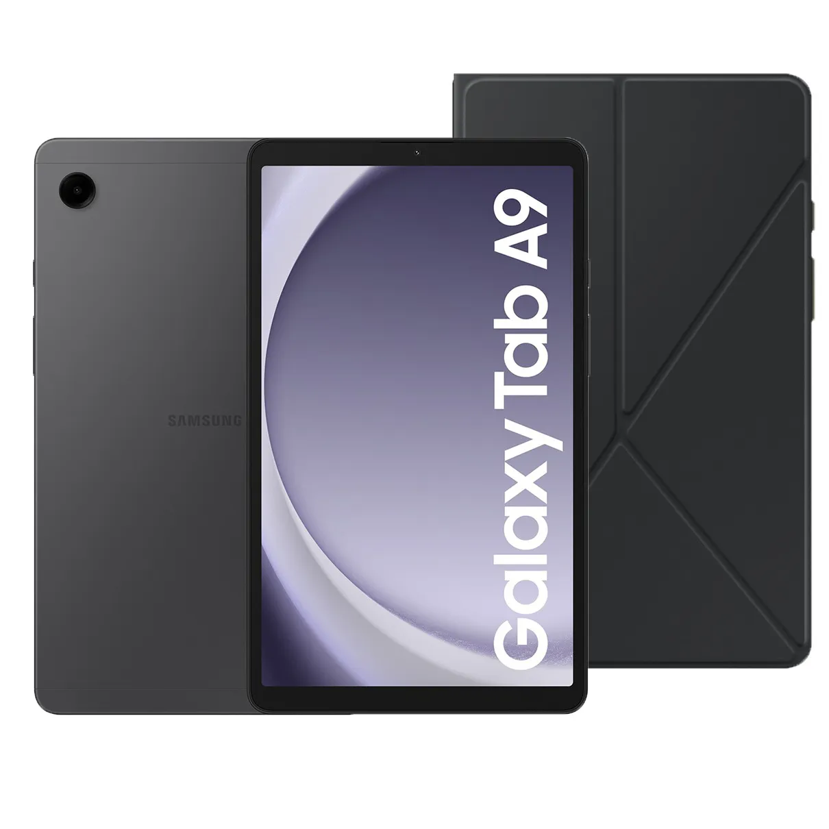 Samsung Galaxy Tab A9 8,7 inch 64GB Wifi + Book Cover Zwart Kopen