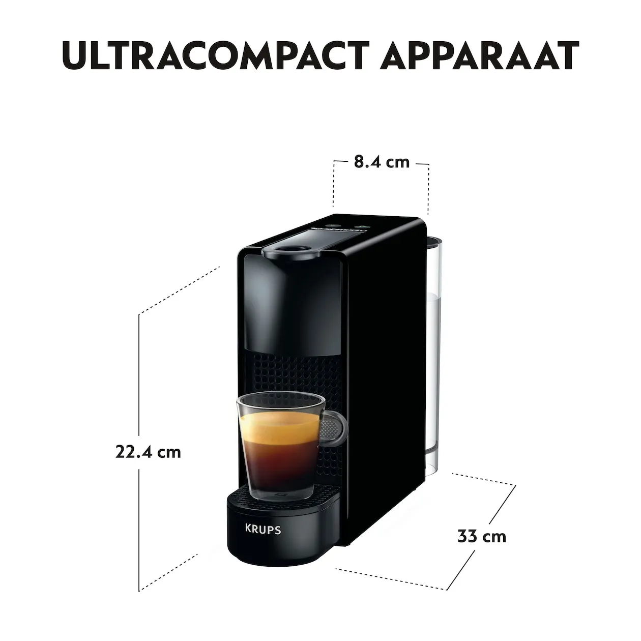 Krups Nespresso Essenza mini XN1108 Zwart Nespresso kopen