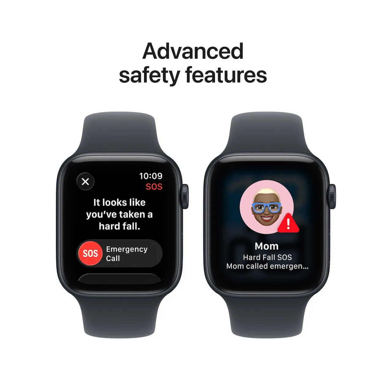 Apple Watch SE 3 GPS 44mm Aluminium Case met Sport Band - S/M