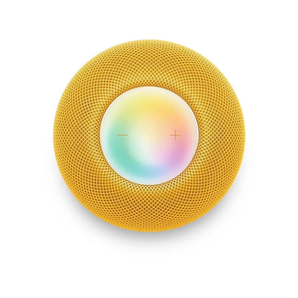 美品　Apple  Pod mini イエロー HomePod mini - イエロー - Apple（日本）