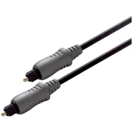 Scanpart Toslink optical audio kabel 1,5m Zwart