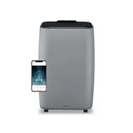 Duux DXMA22 North Smart + Heating 9000BTU Zwart/grijs