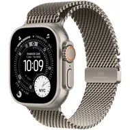 Apple Watch Ultra 3 GPS + Cellular 49mm met Milanese Loop - Large Beige