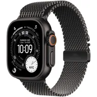 Apple Watch Ultra 3 GPS + Cellular 49mm met Milanese Loop - Small Zwart