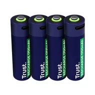 Trust Via USB-C oplaadbare AA-batterijen (4 stuks)
