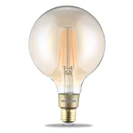 Marmitek GLOW XXLI - Smart Wi-Fi LED filament bulb XXL - E27 | 650 lumen | 6 W = 40 W Transparant