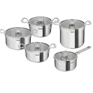Tefal Set 5-delig (hoge kookpan 22 steelpan 18 kookpan 16/20/24)
