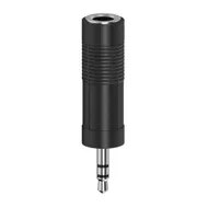 Hama AUDIOADAPTER, 3,5-MM-JACK-STEKKER - 6,3-MM-JACK-KOPPELING, STEREO