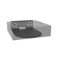 Cavus Muurbeugel voor Sonos AMP horizontaal