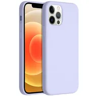 Accezz Liquid Silicone voor Apple iPhone 12 (Pro) Lila