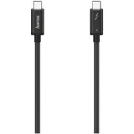 Hama Thunderbolt-4-kabel USB-C, 40 Gbit/s, 5 A, 100 W, Ultra-HD 5K, 0,80 m