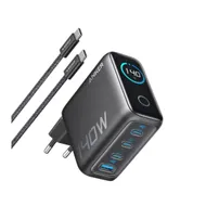 Anker Zolo 140W Charger 4-Port PD 3.1 with smart display 3C1A 1xUSB-C cable