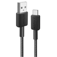 Anker 322 USB-A to USB-C Cable Nylon 1.8M Zwart