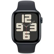 Apple Watch SE (2022) 4G 44mm Midnight Aluminium Sportband S/M Middernacht