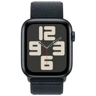 Apple Watch SE (2022) 4G 44mm Midnight Aluminium Sport Loop Middernacht