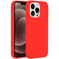 Accezz Liquid Silicone voor Apple iPhone 13 Pro Max Rood