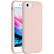 Accezz Liquid Silicone voor Apple iPhone SE (2022 / 2020) / 8 / 7 Roze