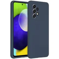 Accezz Liquid Silicone voor Samsung Galaxy A53 Donkerblauw