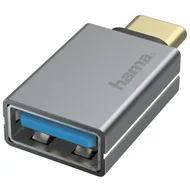 Hama USB-OTG-adapter, USB-C-stekker - USB-aansluiting, USB 3.2 Gen1, 5 Gbit/s, a