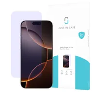 Just in Case Blue Filter Tempered Glass voor Apple iPhone 16 Pro