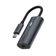 Rapoo USB-C Adapter, USB-C naar 3,5 mm Audio, grijs