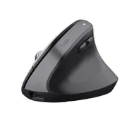 Trust BAYO+ ERGONOMIC WIRELESS MOUSE Zwart