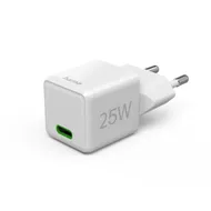 Hama Fast Charger USB-C PD/Qualcomm® Super-Mini Charger 25 W Wit