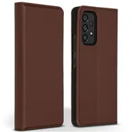 Accezz Premium Leather Slim Book Case voor Samsung Galaxy A53 Bruin