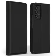 Accezz Premium Leather Slim Book Case voor Samsung Galaxy A53 Zwart