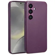 Accezz MagSafe Leather Backcover Samsung Galaxy S24 Paars