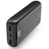 Hama Performance 20 Power Pack 20000 mAh 3 Outputs:USB-C 2x USB-A Antraciet