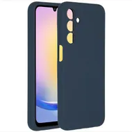 Accezz Liquid Silicone Backcover Samsung Galaxy A25 Donkerblauw